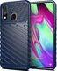 Hurtel Thunder Case elastyczne pancerne etui pokrowiec Samsung Galaxy A40 niebieski uniwersalny 1