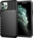 Hurtel Thunder Case elastyczne pancerne etui pokrowiec iPhone 11 Pro Max czarny uniwersalny 1