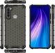 Hurtel Honeycomb etui pancerny pokrowiec z żelową ramką Xiaomi Redmi Note 8T czarny uniwersalny 11