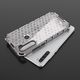 Hurtel Honeycomb etui pancerny pokrowiec z żelową ramką Xiaomi Redmi Note 8T czarny uniwersalny 6