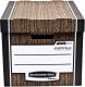 Fellowes Bankers Box WOODGRAIN - pudło na archiwa FastFold, (0061001) 1