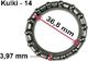 Koszyk kulek łożyskowych HM-3251 300 5/32"x14 uniwersalny 2