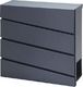 Goodhome Skrzynka na listy antracyt GOODHOME 2