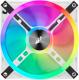 Wentylator Corsair iCUE QL120 RGB Biały (CO-9050103-WW) 2