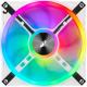 Wentylator Corsair iCUE QL140 RGB PWM 2-pack + Kontroler Biały (CO-9050106-WW) 5