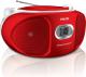 Radioodtwarzacz Philips AZ105R Czerwony 2
