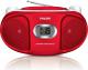 Radioodtwarzacz Philips AZ105R Czerwony 1