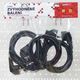 Kabel zasilający Logo Kabel sieciowy 230V zasilacz, CEE7 (widelec)-C13, 2m, VDE approved, czarny, Logo, 5 pack (economy), cena za 1 kus 1