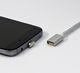 USB (2.0) Redukcja, Magnetický konec-USB C (3.1) M, 0, srebrna, redukcja do kabla magnetycznego 2