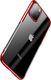Baseus Przezroczyste etui ochronne Baseus Glitter Case do iPhone 11 Pro 5,8'' (czerwone) 3