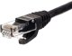 NetRack patchcord RJ45, osłonka zalewana, kat. 6 UTP, 2m czarny (BZPAT26K) 1