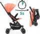 Wózek KinderKraft spacerowy Mini Dot coral 4