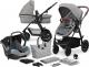 Wózek KinderKraft  3w1 XMOOV grey 1