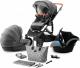 Wózek KinderKraft 3w1 Prime grey + mommy bag 1