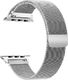 Alogy Bransoleta Milanese pasek Alogy do Apple Watch 1/2/3/4/5 38/40mm srebrna uniwersalny 1