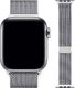 Alogy Bransoleta Milanese pasek Alogy do Apple Watch 1/2/3/4/5 38/40mm srebrna uniwersalny 2