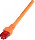 EFB EFB RJ45 Patchkabel S/FTP, Cat.6, LSZH, 0,15m, orange 2