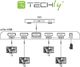 Techly Techly HDMI 2.0 Splitter 4K, UHD, 3D, 4 Wege mit EDID 5