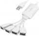 HUB USB LogiLink 4x USB-A 2.0 (UA0355) 1