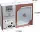 Ramka Deknudt Deknudt S46YK WALL picture wall w. 6 white wooden Frames 5