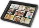 Ramka ZEP ZEP Photo Tray black 43x35 Wood Fototablett 9 Bilder W002 1