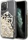 Guess Guess GUHCN65LGGITDGO iPhone 11 Pro Max złoty/gold hard case Circle Liquid Glitter 1