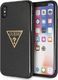 Guess Guess GUHCPXSGTLBK iPhone X/Xs czarny/black hard case Glitter Triangle 1