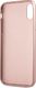 Guess Guess GUHCPXSLSAPI iPhone X/Xs różowy/pink hard case Saffiano 4