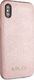 Guess Guess GUHCPXSLSAPI iPhone X/Xs różowy/pink hard case Saffiano 5