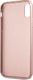 Guess Guess GUHCI65SLSAPI iPhone Xs Max różowy/pink hard case Saffiano 4