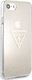 Guess Guess GUHCI8SGTLGO iPhone 7/8 złoty/gold hard case Glitter Triangle 5