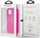 Guess Guess GUHCN58LS4GFU iPhone 11 Pro fuksja/fuchsia hard case Silicone 4G Tone On Tone 7