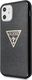 Guess Guess GUHCN61SGTLBK iPhone 11 czarny/black hard case Glitter Triangle 2