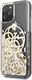 Guess Guess GUHCN58LGGITDGO iPhone 11 Pro złoty/gold hard case Circle Liquid Glitter 2