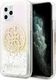 Guess Guess GUHCN58LGIRGP iPhone 11 Pro hard case Gradient Liquid Glitter Circle Logo 1