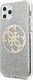 Guess Guess GUHCN58PCUGLLG iPhone 11 Pro jasnoszary/light grey hard case Glitter 4G Circle Logo 2