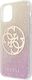 Guess Guess GUHCN65PCUGLPGG iPhone 11 Pro Max różowo-złoty/gold pink hard case Glitter Gradient 4G Circle Logo 3