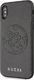 Guess Guess GUHCPXRSSASBK iPhone X/Xs czarny/black hard case Saffiano 4G Circle Logo 2