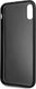 Guess Guess GUHCPXRSSASBK iPhone X/Xs czarny/black hard case Saffiano 4G Circle Logo 4