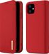 Dux Ducis DUX DUCIS Wish skórzane etui pokrowiec ze skóry naturalnej iPhone 11 czerwony uniwersalny 1