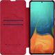 Nillkin Nillkin Qin skórzana kabura etui Samsung Galaxy A71 czarny uniwersalny 5