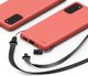 Ringke Ringke Air S ultracienkie żelowe etui pokrowiec Samsung Galaxy S20 różowy (ADSG0011) uniwersalny 3