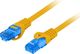 Lanberg PATCHCORD KAT.6A S/FTP LSZH CCA 2M POMARAŃCZOWY FLUKE PASSED LANBERG 1