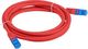 Lanberg PATCHCORD KAT.6A S/FTP LSZH CCA 0.5M CZERWONY FLUKE PASSED LANBERG 1