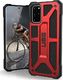 UAG Etui na telefon UAG Monarch do Samsung Galaxy S20 Plus Crimson Red Leather uniwersalny 1