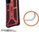 UAG Etui na telefon UAG Monarch do Samsung Galaxy S20 Plus Crimson Red Leather uniwersalny 2