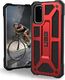 UAG Etui na telefon UAG Monarch do Samsung Galaxy S20 Crimson Red Leather uniwersalny 1