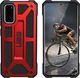 UAG Etui na telefon UAG Monarch do Samsung Galaxy S20 Crimson Red Leather uniwersalny 2