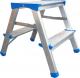 Drabex Drabina wolnostojąca dwustronna aluminiowa 2 stopniowa (DR7001) 1