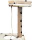 vidaXL Drapak dla kota, 150 cm, beżowy w kocie łapki (170488) - 170488 3